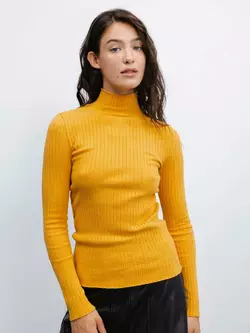 Базовий жовтий в’язаний гольф р. S Базовий жовтий в’язаний гольф р. S