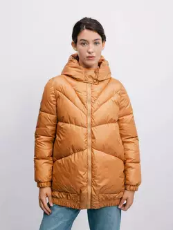 Тепла стьобана куртка зі штучним пухом, трошки подовжена р. S Тепла стьобана куртка зі штучним пухом, трошки подовжена р. S